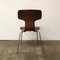 Grey Base Model 3103 Dining Chair by Arne Jacobsen for Fritz Hansen, 1960s 6