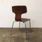 Sedia da pranzo modello 3103 grigia di Arne Jacobsen per Fritz Hansen, anni '60, Immagine 5