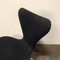 Black Model 3107 Butterfly Dining Chairs by Arne Jacobsen for Fritz Hansen, 1970s, Set of 3 7