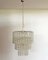 Large 3-Tier Murano Glass Tubular Chandelier, 1980s 1