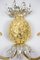 Pineapple Wall Sconces in Gilt Bronze Attributed to Maison Charles, 1970s, Set of 2 4