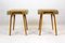 Mid-Century Bent Plywood Stools from Drevopodnik Holesov, 1960s, Set of 2, Image 3