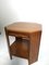 Teak Side Table with Extendable Top, 1970s 7