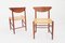 Model 316 Chairs by Peter Hvidt & Mölgaard Nielsen for Søborg Møbelfabrik, 1950s, Set of 2, Image 2