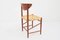 Set of Model 316 Chairs by Peter Hvidt & Mölgaard Nielsen for Søborg Møbelfabrik, 1950s 6