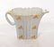 Art Deco Coffee Service in Porcelain with Gilded Graphic Decoration from Epiag, 1920s, Set of 7, Image 13