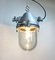 Silver Cast Aluminum Explosion Proof Ceiling Lamp from Elektrosvit, 1960s, Image 6