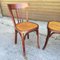 French Bistro Chairs from Baumann, 1940s, Set of 2 10