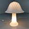 Large Striped Glass Mushroom Table Lamp from Peill & Putzler, Germany, 1970s, Image 21