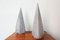 Glass Pyramid Table Lamps by Lino Tagliapietra for Vetri Murano, 1980s, Set of 2, Immagine 5