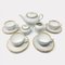 German Art Deco White Tea Set, 1930s, Set of 7, Image 1