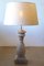 Lámpara de mesa vintage en forma de piña de madera, años 70, Imagen 2