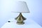 Mid-Century Brass Table Lamp 1