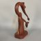 Danish Teak Sculpture on Base with Representation of a Mermaid, 1950s 2