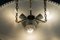 Lámpara de araña de latón y cristal de JT Kalmar, años 50, Imagen 18