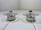 Glass and Chrome-Plated Wall Lights from Hillebrand Lighting, Germany, 1960s, Set of 2, Image 7