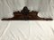 Antique Historic Walnut Pediment 1