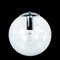 Large Mid-Century Glass Globe Ceiling Lamp from Raak 1