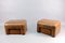 Vintage Brown Leather Ottomans from de Sede, Set of 2, Image 3