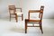 French Oak Armchairs, 1950s, Set of 2, Image 6