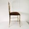 Brass Chair by Chiavari, Italy, 1960s, Image 5