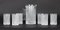 White Glass Model Jaffa Jug and Glasses Set from René Lalique, 1940s, Set of 7 1