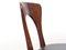 Scandinavian Rosewood Model Peter Side Chairs by Niels Koefoed, 1950s, Set of 4 12