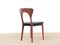 Scandinavian Rosewood Model Peter Side Chairs by Niels Koefoed, 1950s, Set of 4 2