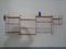 Mueble modular de pared sueco Mid-Century de fresno y metal de Strinning, Kajsa & Nils '' Nisse '' para String, años 50, Imagen 2