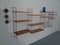 Mueble modular de pared sueco Mid-Century de fresno y metal de Strinning, Kajsa & Nils '' Nisse '' para String, años 50, Imagen 8