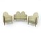 Art Deco Giltwood Living Room Set Attributed to Paul Follot, 1920s, Set of 3 13