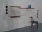 Mueble modular de pared sueco Mid-Century de teca y metal de Strinning, Kajsa & Nils '' Nisse '' para String, años 50, Imagen 15