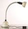 Lampe de Bureau Blanche Vintage avec Tige Articulée, Italie, 1980s 1