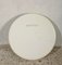 White Hard Plastic Round Mirror, Italy, 1950s 4