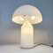 White Glass Atollo Table Lamp by Vico Magistretti for Oluce, 1960s 3