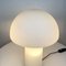 White Glass Atollo Table Lamp by Vico Magistretti for Oluce, 1960s, Imagen 6