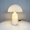 White Glass Atollo Table Lamp by Vico Magistretti for Oluce, 1960s 4