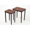 Rosewood Nesting Tables, 1960s, Set of 2 1