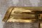 Antique Victorian Brass Bullnose Family Hoosiers Shop Sign 5
