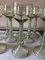 Antique White Wine Glasses, Set of 11 2