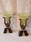 Vintage Art Deco Bronze Vasen, 2 . Set 4