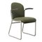 Framed 413R Side Chair in Green Fabric by Willem Hendrik Gispen for Gispen Culemborg, 1950s 1