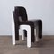 Universale Plastic Chair Model 4867 in Chocolate Brown by Joe Colombo for Kartell, 1970s 7
