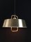 Vintage Danish Brass Pendant Lamp, 1970s 2