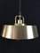 Vintage Danish Brass Pendant Lamp, 1970s 3