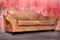 Vintage Brown Thick Roughened Neck-Leather Sofa from Gurian, Italy, 1980s 2