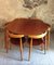 Table et chaises coeur Set par Hans J. Wegner pur Fritz Hansen, 1950s 7