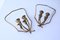 Mid-Century Mirrors with Lamp Holders, Set of 2, Image 7