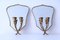 Mid-Century Mirrors with Lamp Holders, Set of 2, Image 5
