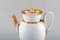 Antike Meissen Empire Kaffeekanne mit Gold Dekoration 2